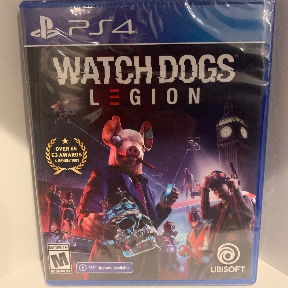 Sony PS4 Watch Dogs Legion Video Game Disc